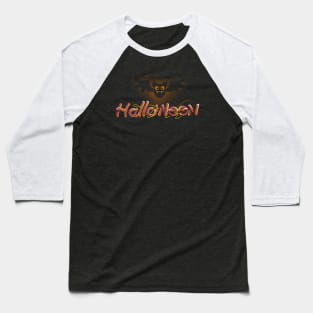 HALLOWEEN BAT Baseball T-Shirt